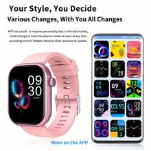 Smart Watch, Wireless Calling /Dial, Various APP Reminders,Suitable For Men And Women, Sports Watches, Custom Wallpaper,Holiday Gifts, Birthday Gifts