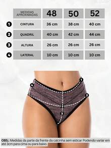 Plus Size Panties - Nhiều màu - Xem 1