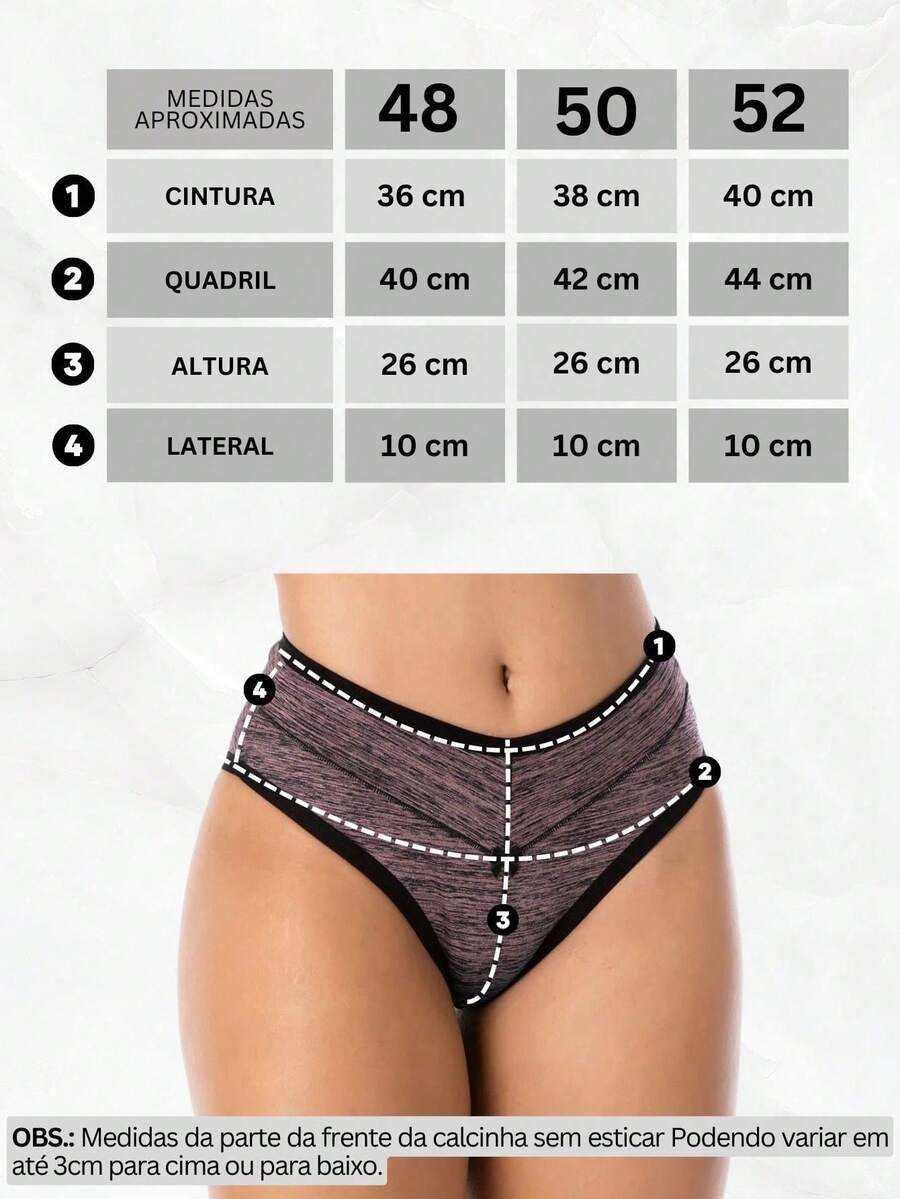 Plus Size Panties - Nhiều màu - Xem 1