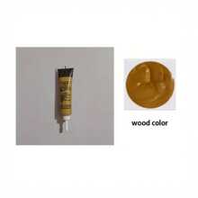Pintura y masilla reparadora de color para muebles de madera, relleno de grietas en madera, repara muebles de madera dañados, masilla coloreada para pisos, apta para sillas, mesas, pisos de madera y otros muebles de madera - Multicolor - Ver 17