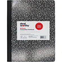 Composition Book Wide Ruled - Black - View 1