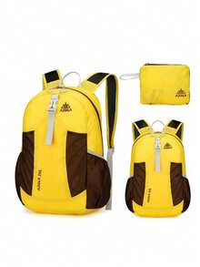 1 Stück Campus Rucksack, leichter faltbarer Outdoor-Sport Rucksack, für Schulmaterial, Rückkehr zur Schule Schulrucksack - Verschiedenfarbig - Übersicht 14