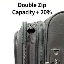 Equipaje ORLACS, Juego de Maletas 20+24+28, Conjunto de Tres Piezas, Material de Nailon, Ultra Ligero, Carrito de Aluminio, Asa Única, Cerradura, Cremallera Doble Expandible, Gran Capacidad de Almacenamiento, Ruedas Universales Silenciosas de 360 Grados, Alta Calidad, Duradero, Impermeable, Resistente al Desgaste y a los Arañazos, Marca Europea, Diseño Europeo, Productos de Primera Calidad