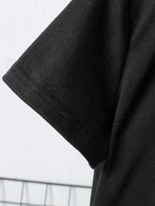 2pcs Toddler Boys Summer New Style Short Sleeve T-Shirt And Casual Shorts Set - Multicolor - View 5