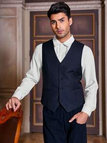 Runcati Mens 80s Style Ruffle LongSleeve Tuxedo Shirt With Ruffled Button Down Frill Pleated Ruche For Prom - White - View 2