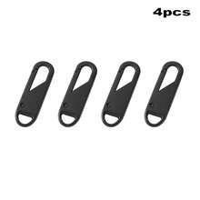 10件/8件/6件/4件/2件/1件/12件装不锈钢拉链维修套装 - 通用拉链头更换，适用于服装和钱包 - 安装简便，经久耐用