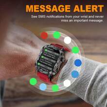 LIGE Smart Watch/Stylish Sports Watch/1.95-Inch Large Screen/Wireless Call/Smart Voice Assistant/Calories/Timer/Alarm Timer/Photo Record/Multifunctional New Men's And Women's Watch/Sports Tracking Bracelet/Men's Watch/Ladies' Watch/Ladies Watch/Wear Decoration