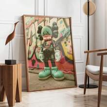 Pintura de arte KAWS - 1/3 piezas. Pintura en lienzo, decoración de pared, regalo de decoración del hogar. Pintura en lienzo para decoración de la sala, comedor, cocina. Excelente regalo de decoración para amigos sin marco