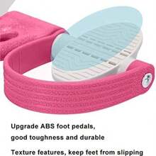 Yoga Training Tension Rope Resistance Band, Sit-Ups Foot Pedal Resistance Band, Exercise For Abdomen/Waist/Arm/Leg Stretching Slimming Training
