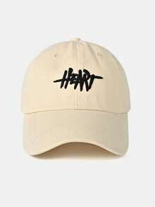 1pc Unisex Embroidered Oversized Baseball Cap, Sun-Shading, Large & Deep Fit, Adjustable Baseball Cap For Men - Multicolor - View 10