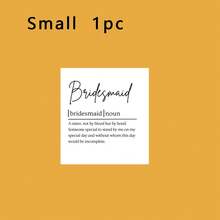 1/3/5 件，伴娘蜡烛标签贴纸，伴娘求婚礼物，新娘礼物，礼盒标签，伴娘标签，伴娘，笔记本电脑，水瓶，笔记本，书呆子贴纸 - 彩色 - 查看 7