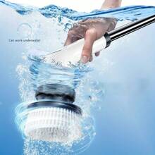 2025 13-In-1 Electric Rotary Scrubber, Dual Adjustable Speed Cordless Electric Scrubber For Cleaning, Adjustable And Removable Handle Shower Scrubber With 9 Replaceable Brush Heads For Floors, Bathrooms, Tubs, Tile