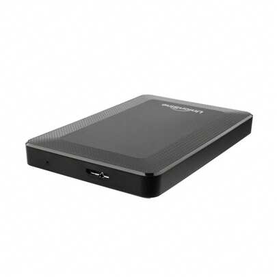 UnionSine 便携式外置硬盘 1TB/500GB USB 3.0 - 含拉链收纳盒，旅行理想之选 | 高速 2.5 英寸硬盘，适用于 PC、笔记本电脑、游戏设备 | 即插即用，轻巧便携