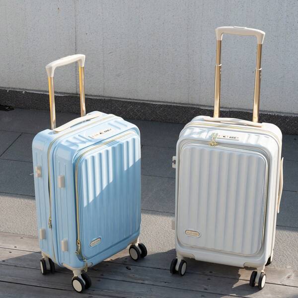 Valise de voyage d' haut de gamme de 20 pouces : serrure douanière TSA + roues universelles ultra silencieuses à 360°, conception d'extension de stockage profonde, préférée pour les voyages