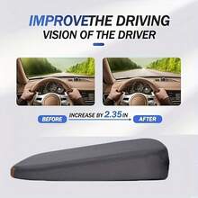 1pc Car/Truck Seat, Office Chair, Wheelchair Wedge Cushion - Memory Foam Seat Pad For Sciatica Relief, Breathable Polyester Fabric Car Seat Pad - Thick Comfort Reinforced Cushion, Anti-Slip Design, Suitable For All Vehicles, Black Woven Fabric Enhancing Support And Ventilation Room Decor Home Decor Chair Cushion Seat Cushion Back To School School Supplies Chair Pillow Cushions Gaming Chair - Multicolor - View 6