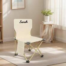 个性化超大户外折叠椅，定制姓名印刷，独特休闲，折叠设计，方便存放和携带
