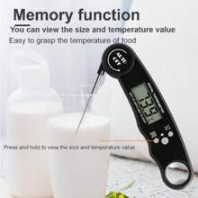 Klappsonde elektronisches Fleischthermometer, Steakthermometer, Küchenthermometer, Küchenflaschenöffner, Lebensmittelthermometer