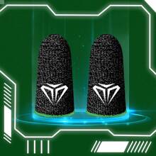4pcs Gaming Finger Cots, Professional E-Sport & Mobile Game Grip Finger Sleeves, Breathable Anti-Sweat