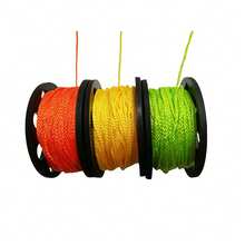 بكرة غوص سكوبا بطول 30 متر مع خطاف مزدوج الطرف من الفولاذ المقاوم للصدأ، معدات غوص الكهوف والحطام تحت الماء - متعدد الألوان - مشاهدة 4