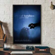 1 pieza Pintura en lienzo del cartel de la película "La eterna luminosidad de una mente sin recuerdos", decoración moderna para la pared del hogar, sala de estar, dormitorio o bar, sin marco