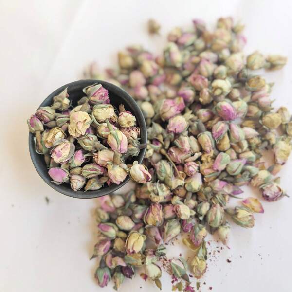 1 stuk 30 g/60 g/90 g/120 g/150 g gedroogde handgemaakte was voor het maken van kaarsen met roze rozen, geschikt voor handgemaakte geurverspreiders, kaarsdecoratie, zeepdecoratie, geurtoevoeging, festivaldecoratie, woondecoratie, decoratie voor alle gelegenheden