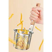 304 Stainless Steel Strainer Skimmer Ladle For Hot Pot, Noodles, Boiling, Kitchen Cooking - Multicolor - View 1
