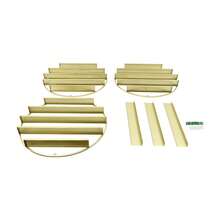 YUNRUX Nail Art Storage & Display - 金色 - 查看 9