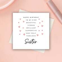Geburtstagsgrußkarte für beste Freundin, Geburtstagsgrußkarte für Schwester, Gedicht Geburtstagskarte für Schwester, Geburtstagsgrußkarte für Schwester, Geburtstagsgeschenk für Schwester, für eine besondere Schwester, Gedichtkarte