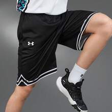 Under Armour 2026 夏季新款男女通用篮球训练运动健身透气短裤