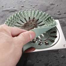 1 szt. Sitko do odpływu łazienkowego, Silikonowe sitko do zlewu, Pasuje do filtra siatkowego odpływu zlewu kuchennego