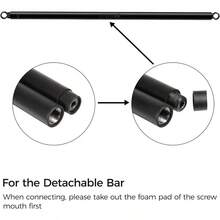 INNSTAR Portable Home Gym Set With Workout Bar Bench Pr Set Squat Resistance Band Door Anchor And More-Full Body Workout Equipment To Build Muscle And Shape Body - Men|200LB1 - View 6