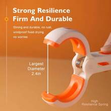 12 paquete de pinzas para toallas de playa, pinzas para sujetar toallas de silla de playa en crucero, pinzas para ropa, sujetador de toallas de playa para evitar que se vuelen, de alta resistencia y en colores brillantes, para la playa, camping, barbacoa, regalos de Navidad y Halloween