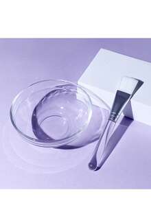 HMQ beauty 护肤DIY面膜套装透明棒面膜刷调制软膜长方形托盘精油碗美容院适用 - 無色 - 查看 12