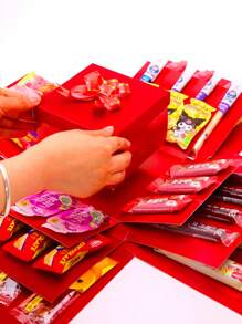 Überraschungsexplodierendes Geschenkbox Set, multifunktional für Valentinstag, Geburtstag, Hochzeit, Heiratsantrag - DIY Fotoalbum Überraschungsbox mit mehreren Ebenen, Zubehör und dekorativen Schleifen - geeignet für Party Geschenkverpackung Valentinstag