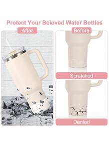 1pc Customized Silicone Tumbler Sleeve, Personalized Engraved 30-40Oz Non-Slip Bottom Cup Cover, Travel Mug Accessory, Perfect Gift For Mother's Day, Father's Day, Wedding, Party, Holiday, Graduation, Back To School,Multi-Functional,Durable,Ornamental,Reusable,Exquisite,Stylish,High-Quality,Colorful,Modern,Custom,Personalized,Unique