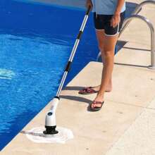 2025 13-In-1 Electric Rotary Scrubber, Dual Adjustable Speed Cordless Electric Scrubber For Cleaning, Adjustable And Removable Handle Shower Scrubber With 9 Replaceable Brush Heads For Floors, Bathrooms, Tubs, Tile