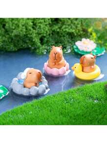 Juego de 6/12 minidelfines de resina, muñecas miniatura de delfines lindos, muñecas miniatura de delfines de resina, animales miniatura de resina adecuados para decoración de paisaje doméstico, fiesta (color aleatorio), patos, animales de plástico, juguetes de animales de peluche