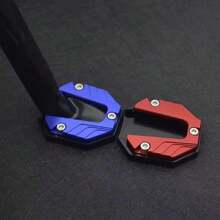 Motorcycle Accessories Modified Enlarged Side Stand Base, Anti-Slip Auxiliary Kickstand Pad For Motorcycle & Electric Bicycle