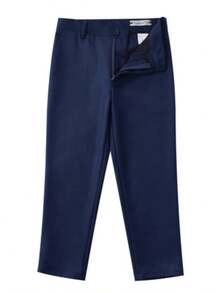 Boys Suit Pants Performance Evening Party Dinner School Formal Uniform Teenage Dress For Boy Pants Size 6-16Y - Hải quân - Xem 3