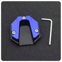 Motorcycle Accessories Modified Enlarged Side Stand Base, Anti-Slip Auxiliary Kickstand Pad For Motorcycle & Electric Bicycle