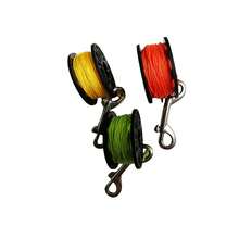 30m SCUBA Diving Reel With Stainless Steel Double-Ended Hook, Underwater Caving Wreck Diving Gear Spool - Multicolor - View 3