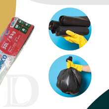 KIT 3 Saco de Lixo 30 Litros 90 Unidades 3 Rolos 30un cada