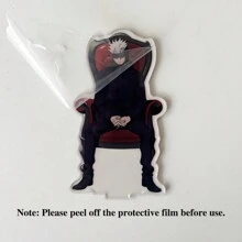 Jujutsu Kaisen 1pc/Set Anime Peripheral Jujutsu Kaisen Acrylic Stand, Gojo Satoru Decorative Creative Display, Itadori Yuji Desktop Card Holder, Fushiguro Megumi, Room Decor, Bedroom Decor, Holiday Gift Back To School