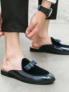 Sandalias slip-on de verano de moda para hombres talla grande, mocasines casuales de moda, sandalias de ocio empresarial, adecuadas para estilistas, fiesta de discoteca