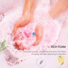 Bubble Bath Ball Fragrance Moisturizing Floral Foam Soft Lasting Fragrance Cleaning Skin Botanic Bubble Bath Ball