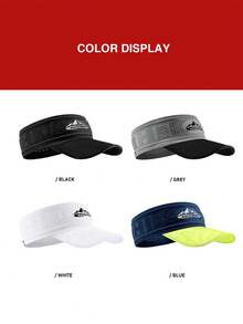 GOLOVEJOY 1 件男女通用夏季透气遮阳帽，吸汗户外运动跑步徒步防晒棒球帽 - 彩色 - 查看 5