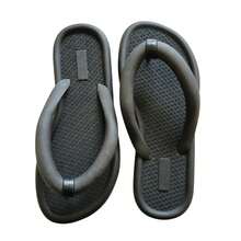 Women's Flip Flop Slippers Comfortable Non-Slip Various Colors - Black - View 2