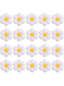 7 Stücke Bienen & Margerite Folienballon Set - Aluminium Folienballons geeignet für Frühling, Geburtstag, Jahrestag, Abschluss, Muttertags Partydeko - Auch geeignet für Hochzeiten, Taufen, Thanksgiving, Valentinstag und weitere Anlässe