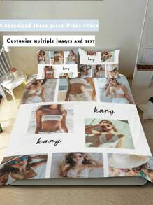 Biancheria da letto personalizzata, Copripiumino personalizzato, Piumino personalizzato, Set di biancheria da letto personalizzato, Set copripiumino personalizzato, Crea la tua biancheria da letto