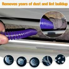 Dryer Vent Cleaner Kit Vacuum Hose Attachment For V15 V12 V11 V10 V8 V7 Vacuum Cleaners, Lint Remover, Dryer Lint Vacuum Attachment, Purple